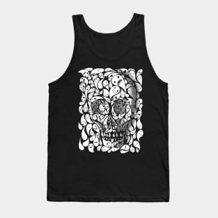 SKULL DOODLE Tank Top